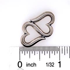 James Avery Heart to Heart Sterling Silver Charm